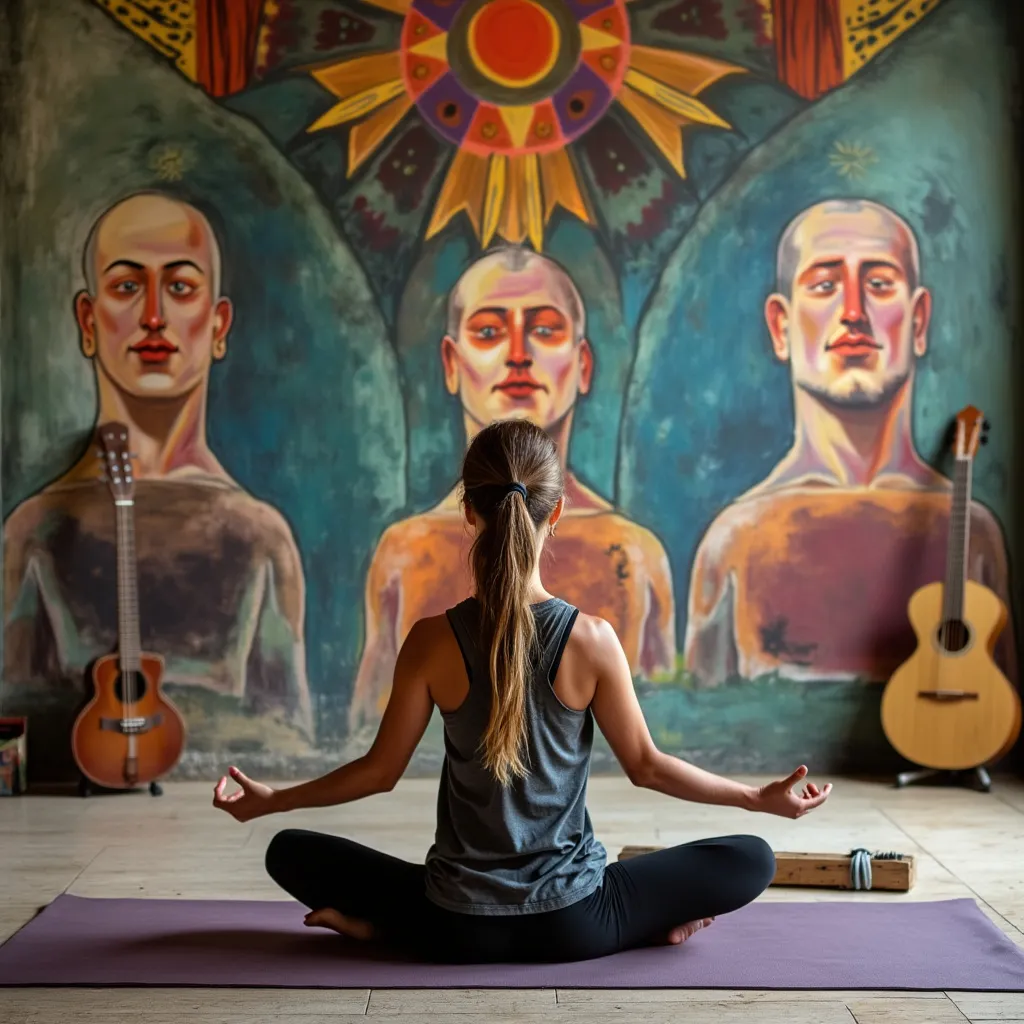 Arte y música en yoga